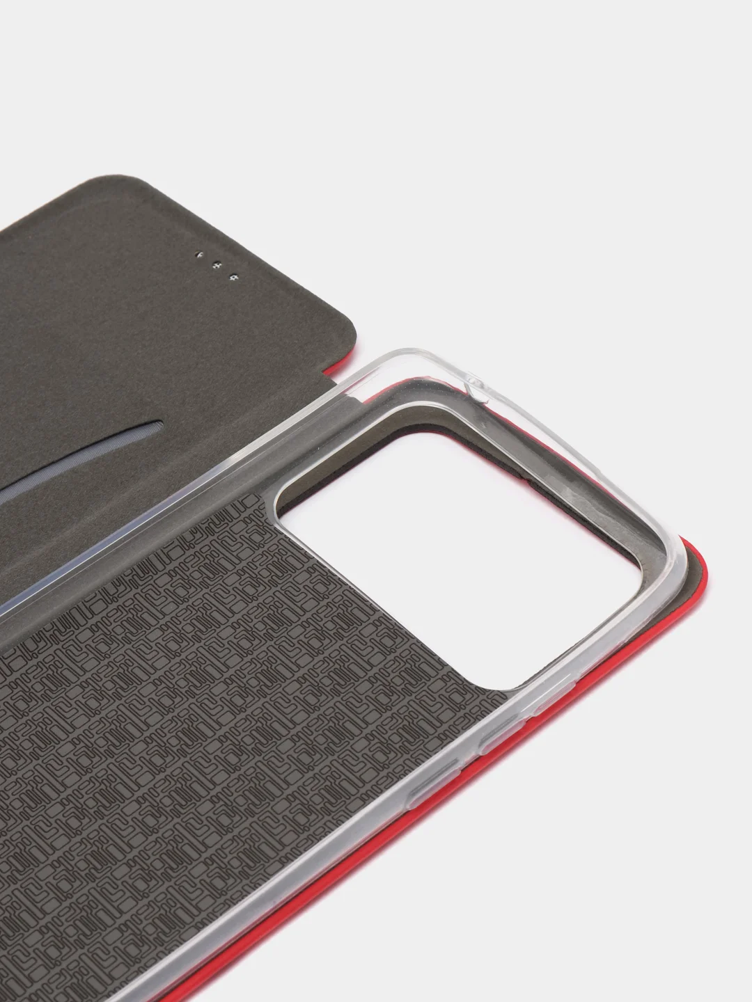 Красный чехол книжка XIAOMI POCO C40