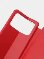 Красный чехол книжка XIAOMI POCO C40