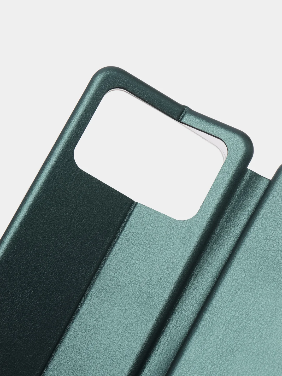 Зеленый чехол книжка XIAOMI POCO C40
