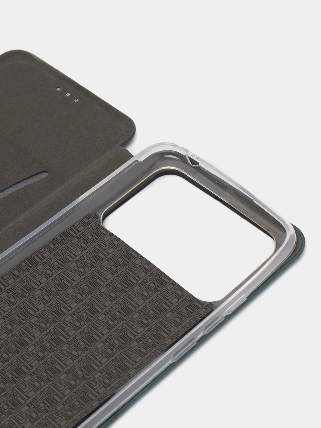 Зеленый чехол книжка XIAOMI POCO C40