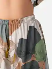 Зеленый пижама женская с шортами