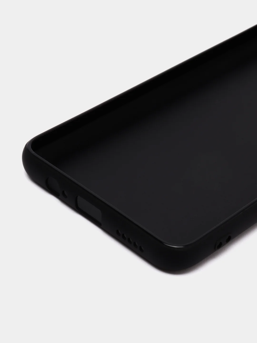 Черный чехол BROSCORP для Xiaomi Poco M4 Pro 5G,тонкий, матовое покрытие, защита вокруг камер
