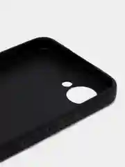 Черный чехол BROSCORP для Realme C30, C30S и Narzo 50i Prime, матовый, силиконовый, защита камеры
