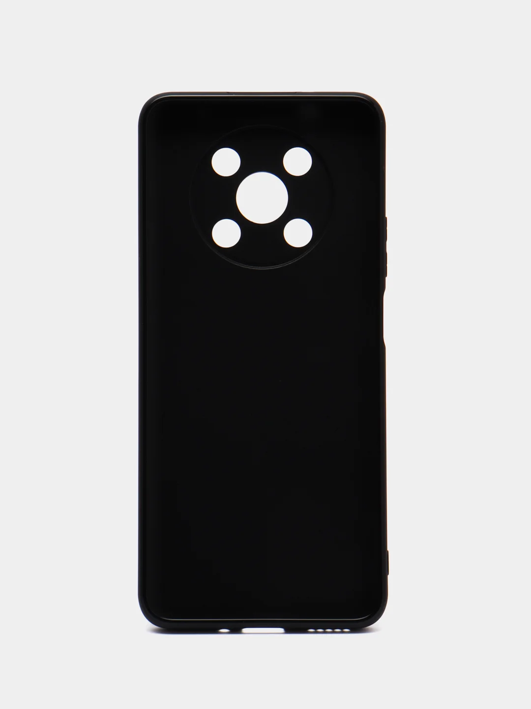 Черный чехол BROSCORP для Huawei Nova Y90, тонкий, силиконовый, матовый, с бортиком вокруг камер