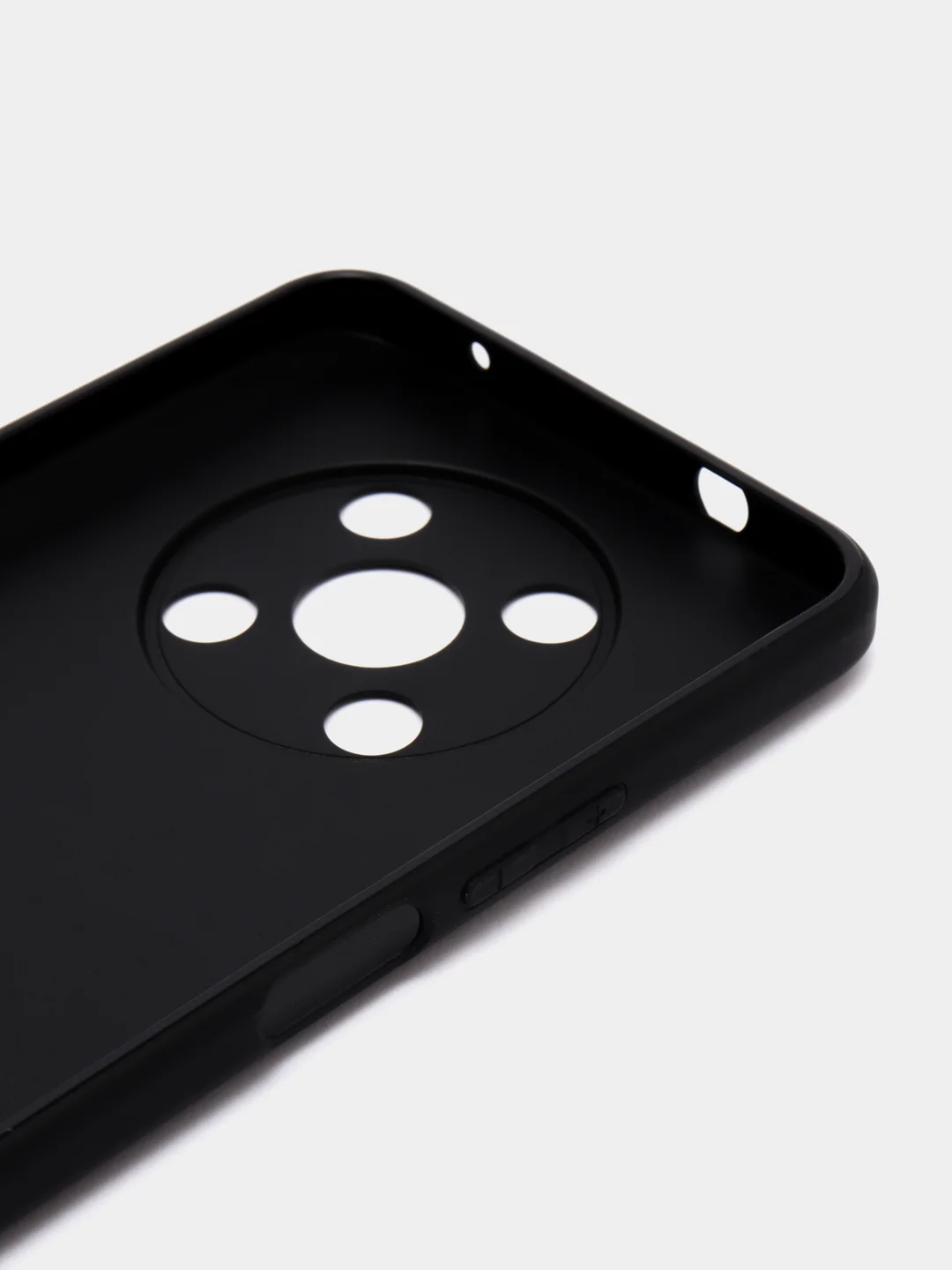 Черный чехол BROSCORP для Huawei Nova Y90, тонкий, силиконовый, матовый, с бортиком вокруг камер
