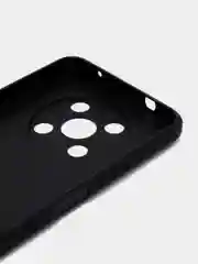 Черный чехол BROSCORP для Huawei Nova Y90, тонкий, силиконовый, матовый, с бортиком вокруг камер