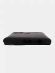 Черный чехол для Realme C21Y, C25Y силиконовый BROSCORP матовый, тонкий, бортик вокруг камер