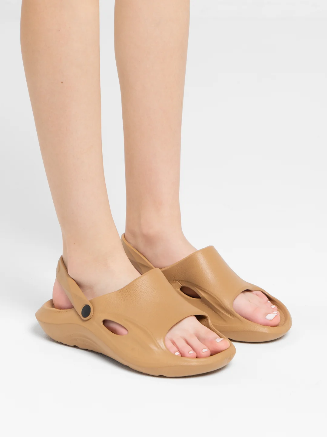 Карамельный сабо женские, сандалии  IZI, размеры 36-41