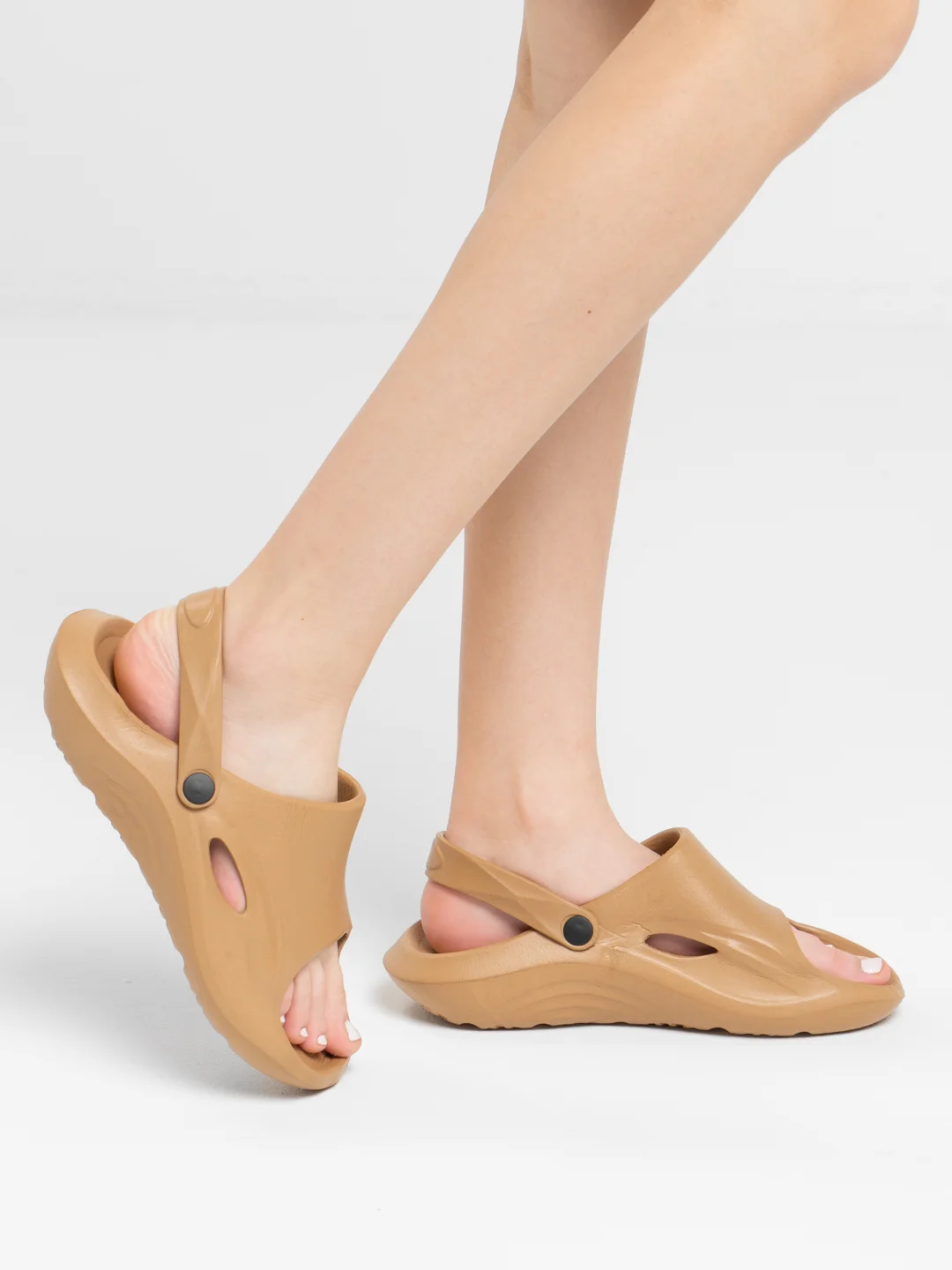Карамельный сабо женские, сандалии  IZI, размеры 36-41