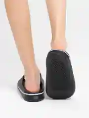 Черный сланцы мужские, сланцы женские IZI, размеры 36-45