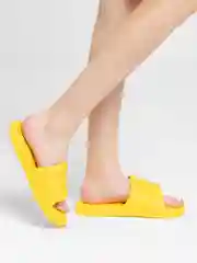 Желтый сланцы мужские, сланцы женские IZI, размеры 36-45