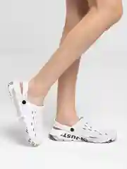 Белый сабо мужские, сабо женские IZI, размеры 39-45