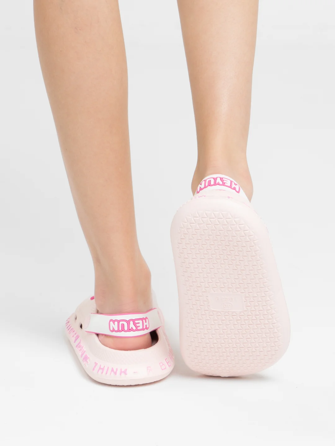 Розовый сабо женские IZI, размеры 37-40