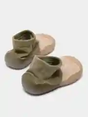 Зелёный хаки детские носки Пинетки нескользящие