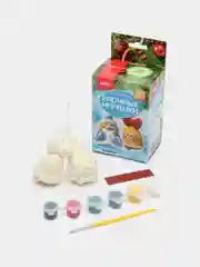 Желтый роспись ёлочных игрушек Lori 3D Art, разные дизайны