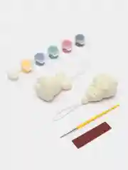 Желтый роспись ёлочных игрушек Lori 3D Art, разные дизайны