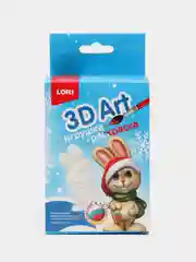 Карамельный новогоднаяя Игрушка-раскраска Lori 3D Art, дизайн на выбор