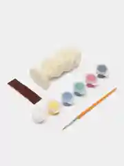 Коричневый новогоднаяя Игрушка-раскраска Lori 3D Art, дизайн на выбор