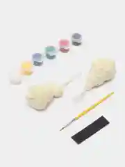 Красный роспись ёлочных игрушек Lori 3D Art, разные дизайны