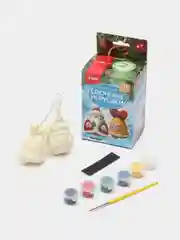 Красный роспись ёлочных игрушек Lori 3D Art, разные дизайны