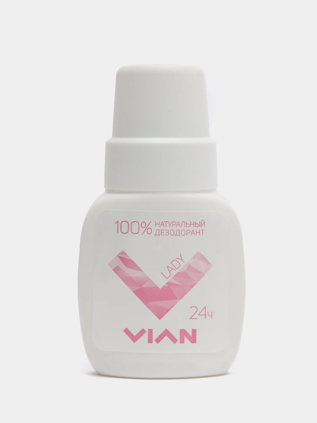 Розовый натуральный дезодорант Vian /Виан