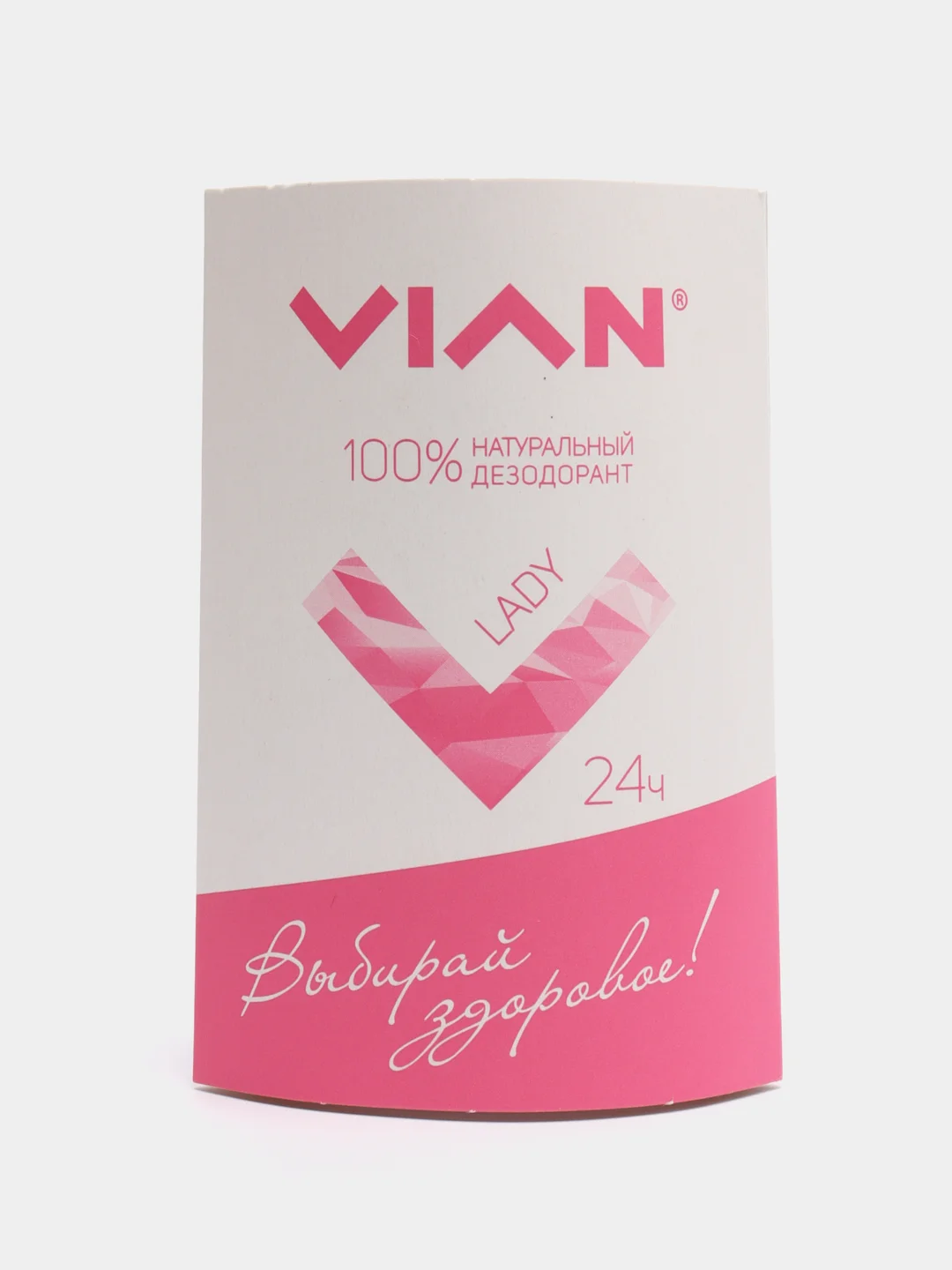 Розовый натуральный дезодорант Vian /Виан
