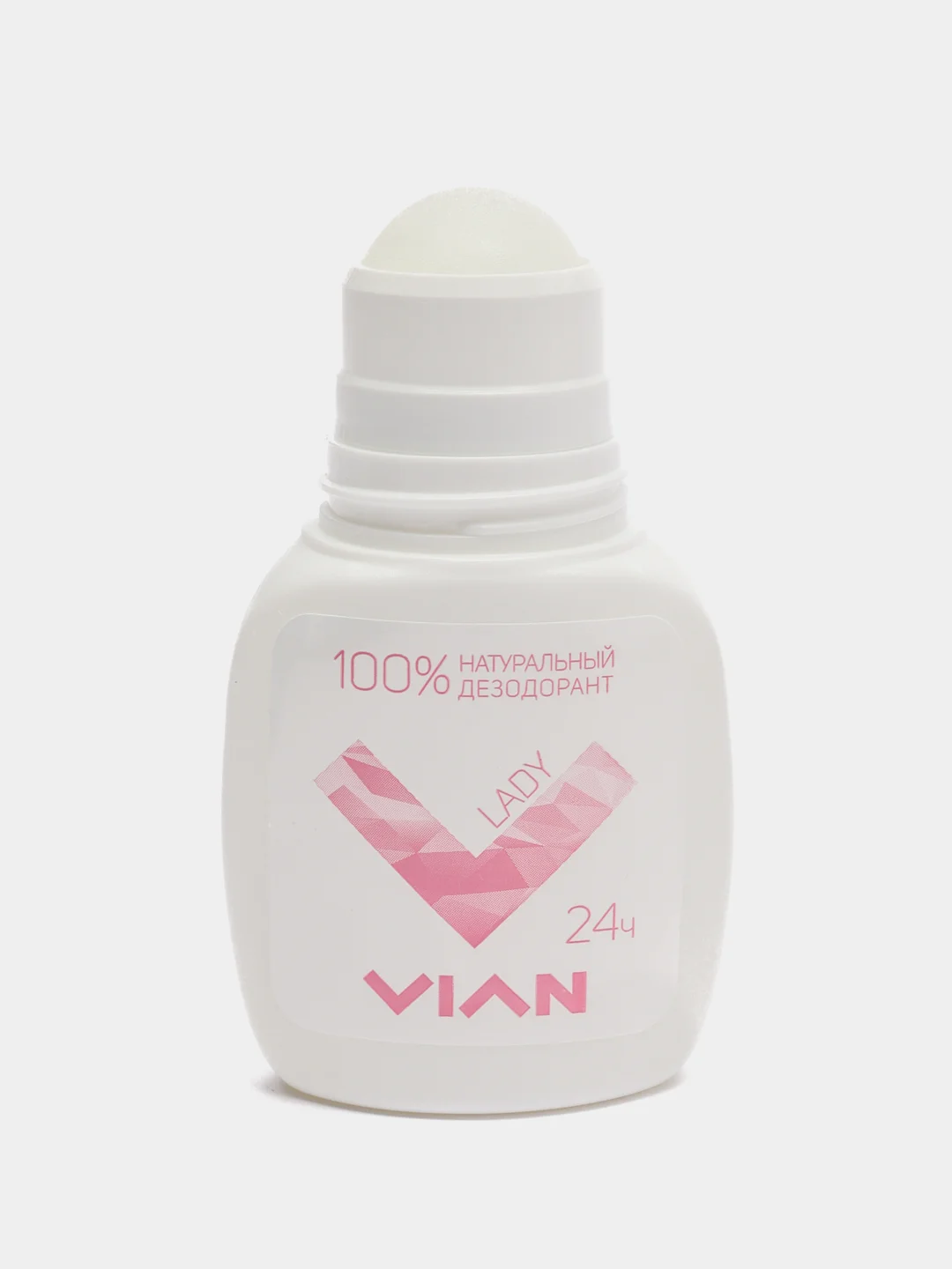 Розовый натуральный дезодорант Vian /Виан