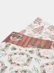 Красный бумага упаковочная, 1шт и 5шт в упаковке новогодняя, крафт