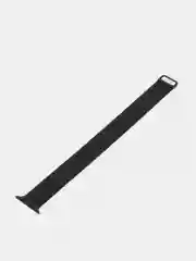 Черный ремешок для Apple Watch, миланская петля, металлический