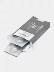 Цветные контактные линзы Kara Blue, без диоптрий 0.00
