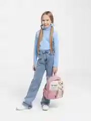 Розовый детский рюкзак