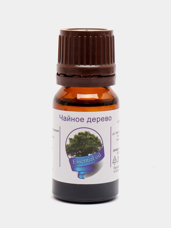 Эфирное масло "Чайное дерево", флакон-капельница, аннотация, 10 мл, дезинфицирующее