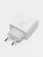 Белый сетевое зарядное устройство Digma, 2 USB 2.1A+1A