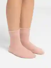 Розовый женские носки, флисовые