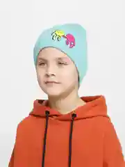 Мятный шапка детская, на подкладе