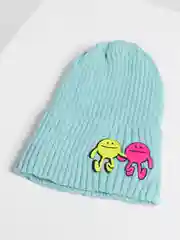 Мятный шапка детская, на подкладе
