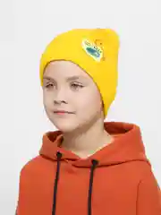 Желтый шапка детская, на подкладе