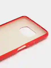Красный силиконовый с блестками усиленный чехол XIAOMI Poco x3