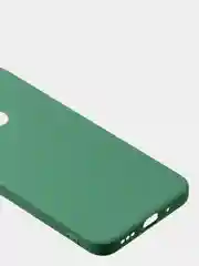 Зеленый чехол для Xiaomi Redmi 9C / Redmi 10A матовый с дополнительной защитой камеры