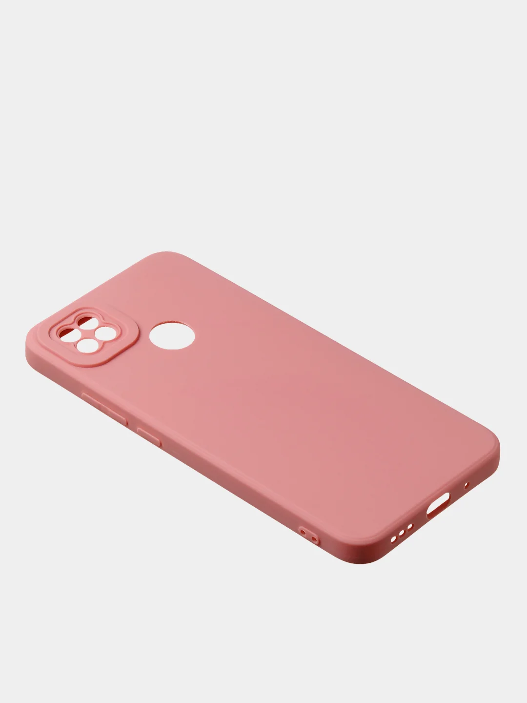 Пудровый чехол для Xiaomi Redmi 9C / Redmi 10A матовый с дополнительной защитой камеры