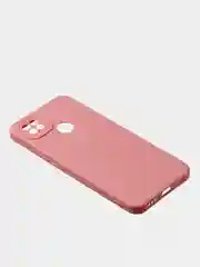 Пудровый чехол для Xiaomi Redmi 9C / Redmi 10A матовый с дополнительной защитой камеры