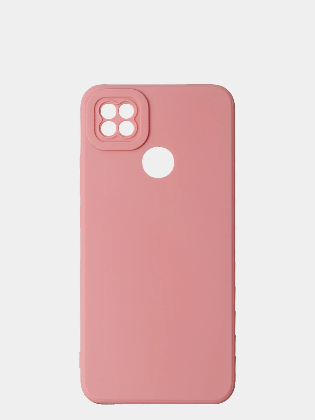 Пудровый чехол для Xiaomi Redmi 9C / Redmi 10A матовый с дополнительной защитой камеры