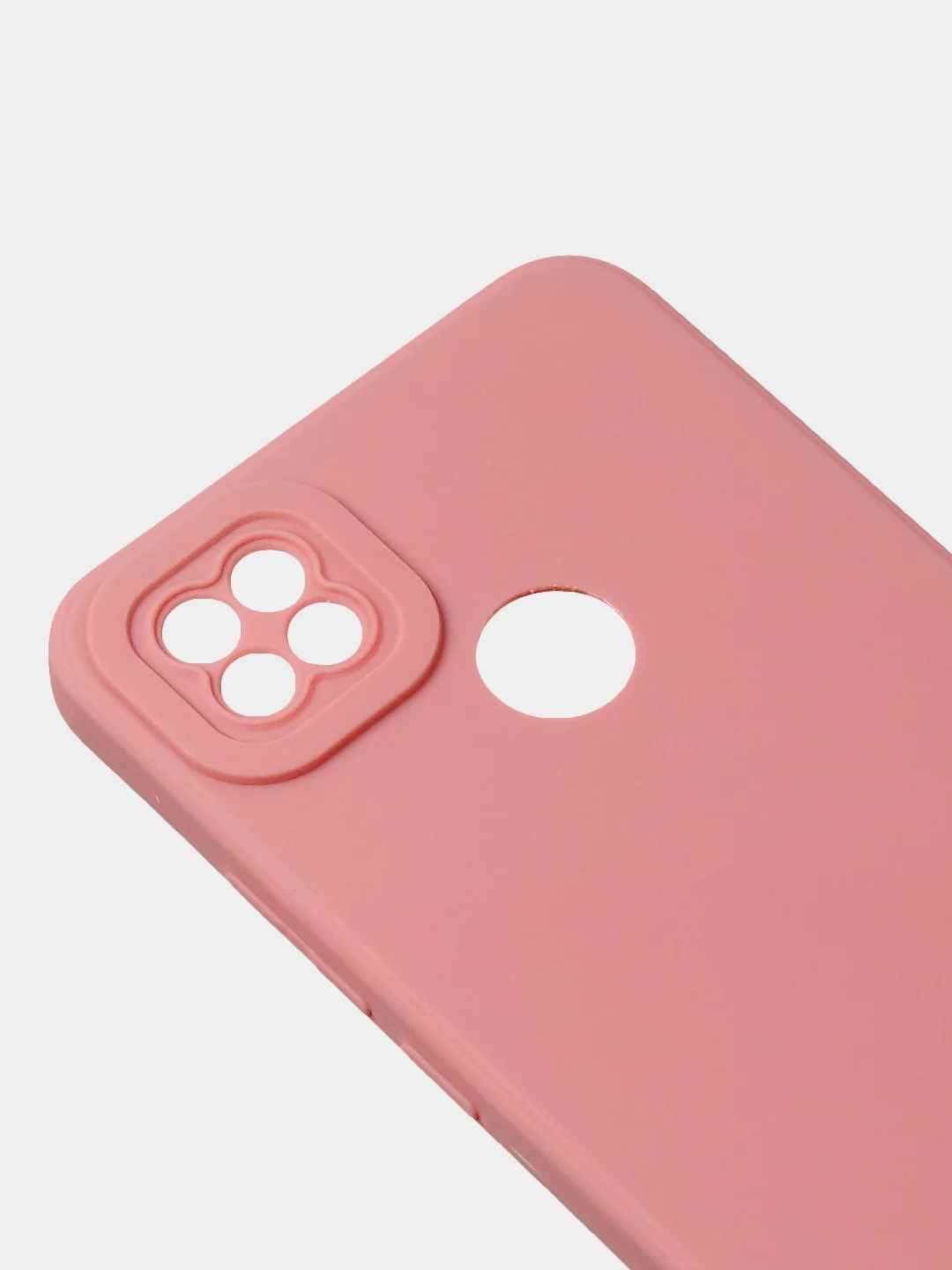 Пудровый чехол для Xiaomi Redmi 9C / Redmi 10A матовый с дополнительной защитой камеры