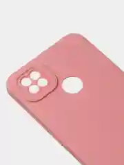 Пудровый чехол для Xiaomi Redmi 9C / Redmi 10A матовый с дополнительной защитой камеры