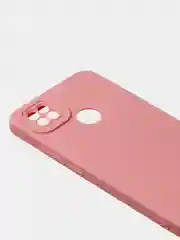 Пудровый чехол для Xiaomi Redmi 9C / Redmi 10A матовый с дополнительной защитой камеры
