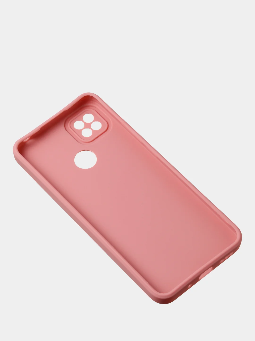Пудровый чехол для Xiaomi Redmi 9C / Redmi 10A матовый с дополнительной защитой камеры
