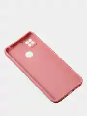 Пудровый чехол для Xiaomi Redmi 9C / Redmi 10A матовый с дополнительной защитой камеры