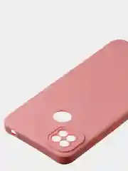 Пудровый чехол для Xiaomi Redmi 9C / Redmi 10A матовый с дополнительной защитой камеры