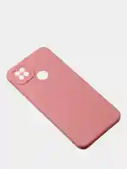 Пудровый чехол для Xiaomi Redmi 9C / Redmi 10A матовый с дополнительной защитой камеры