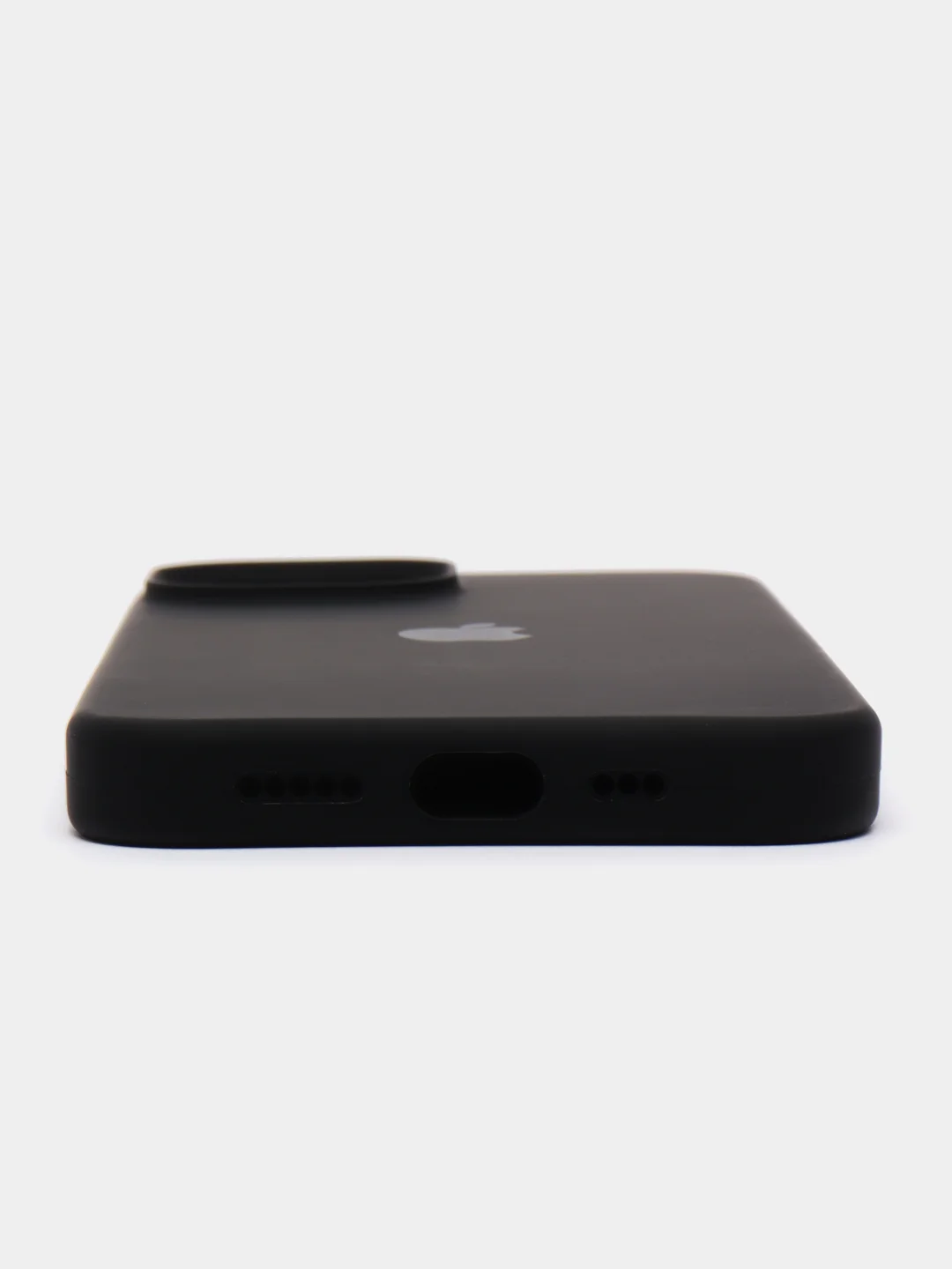 Черный чехол iPhone 7/8/se 2020, X/XS, XR,11,12,13,14, Plus, Pro, Pro Max, с закрытым низом